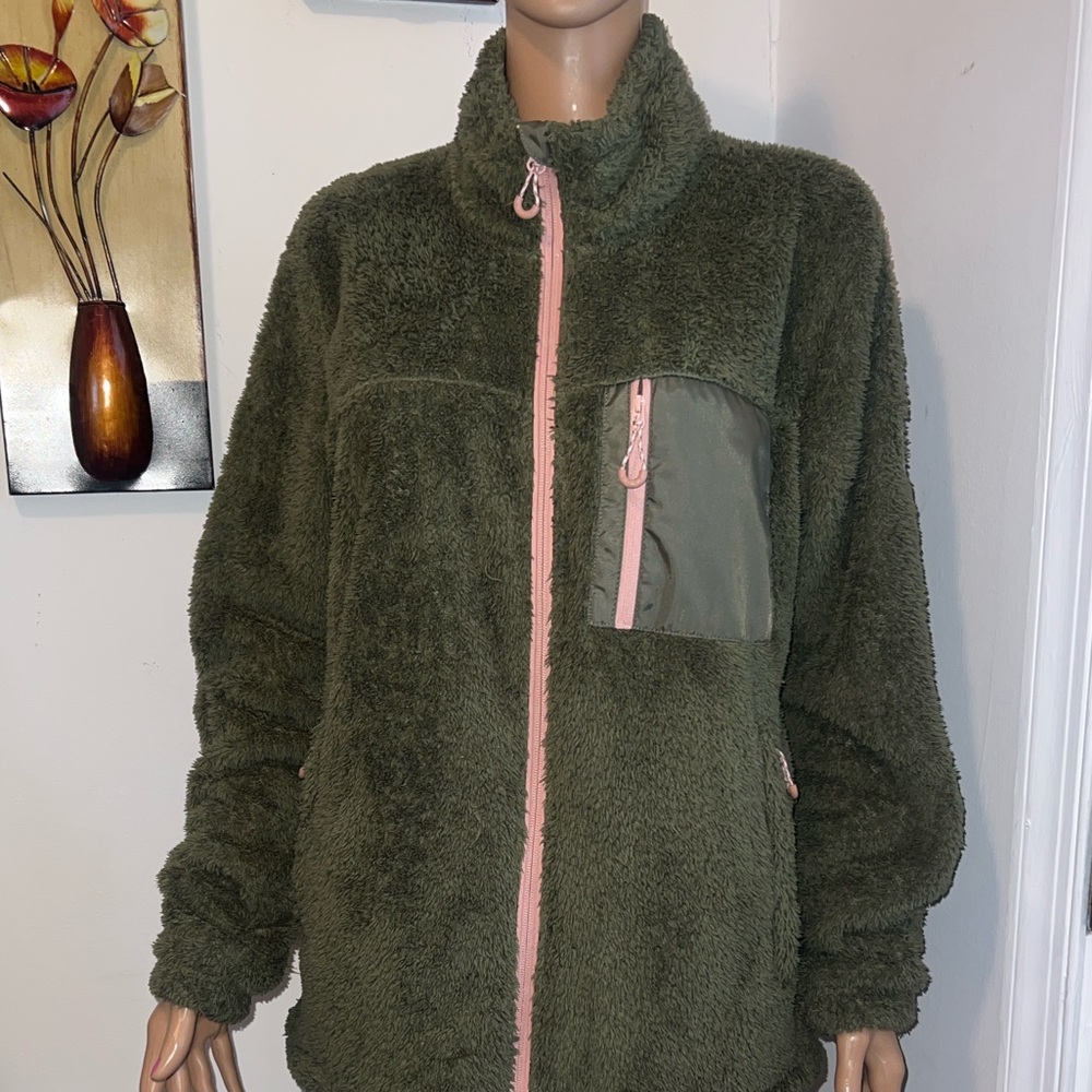 ➡️ROXY NWOT ZIP UP FLEECE🛍️ - Picture 2 of 2